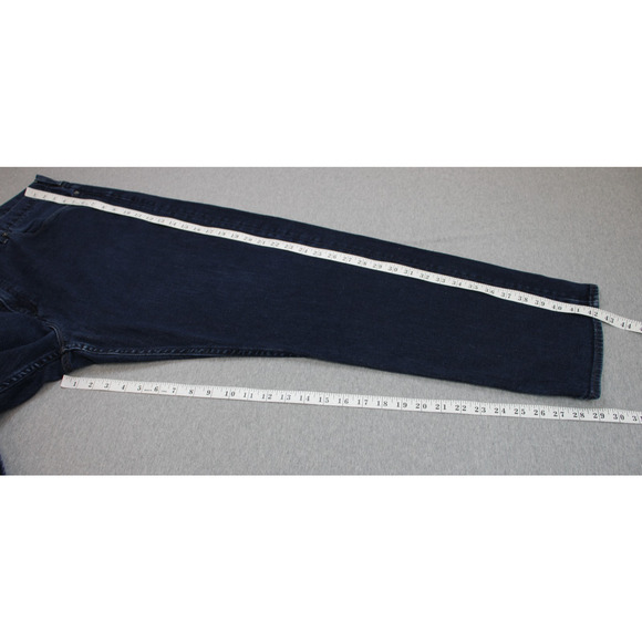 Polo Ralph Lauren Jeans Mens 48B x 30 Blue Cotton Blend Stretch Denim Dark Wash - Picture 8 of 8